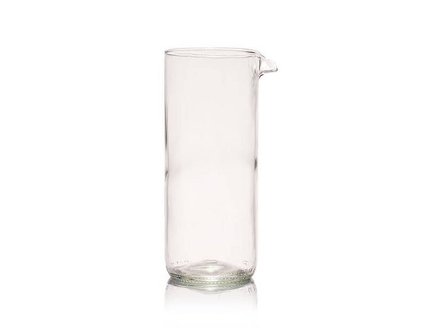 Rebottled 'Pure' Karaf (600 ml) | Upcycled Design – Crystal Clear
