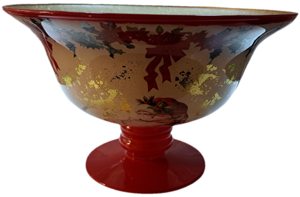 Unieke Handgemaakte Kerstschaal