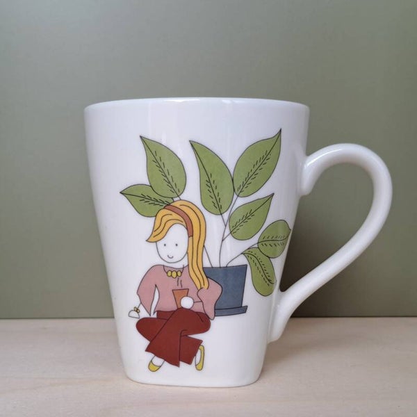 Mok - tasje koffie drinken