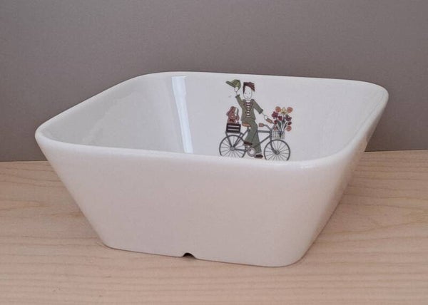 Schaal M - man op de fiets