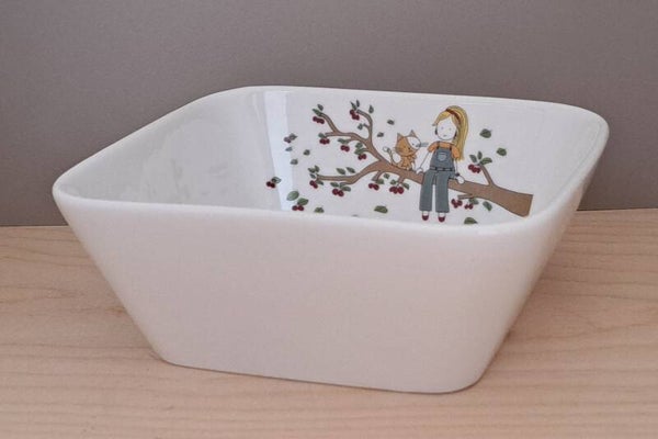 Schaal M - meisje in de kersenboom