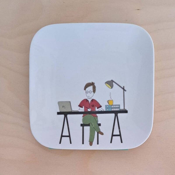 BK - achter de computer