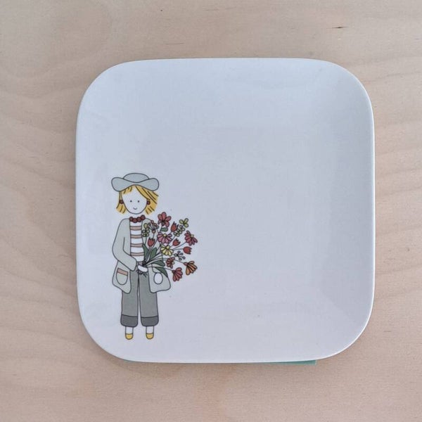 BK - meisje met boeket