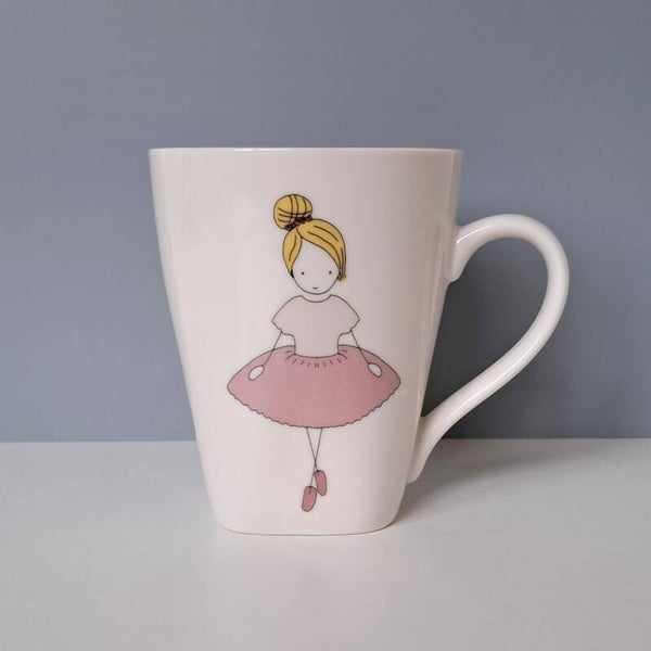 kneusje - Mok - ballerina meisje