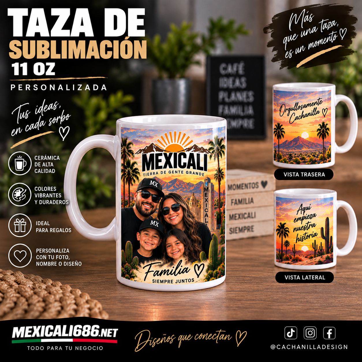 TAZA PERSONALIZADA 20oz