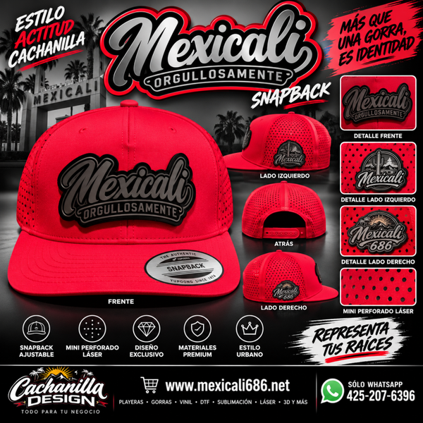 Gorra perforada a Laser
