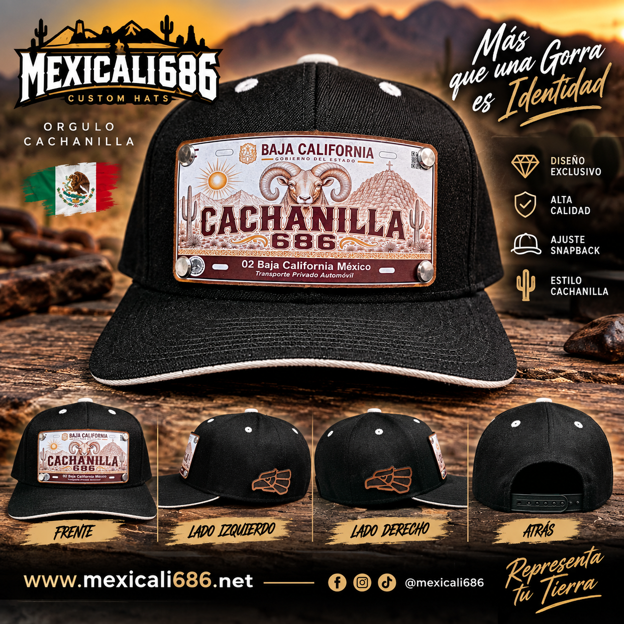 Gorra Placa de BC
