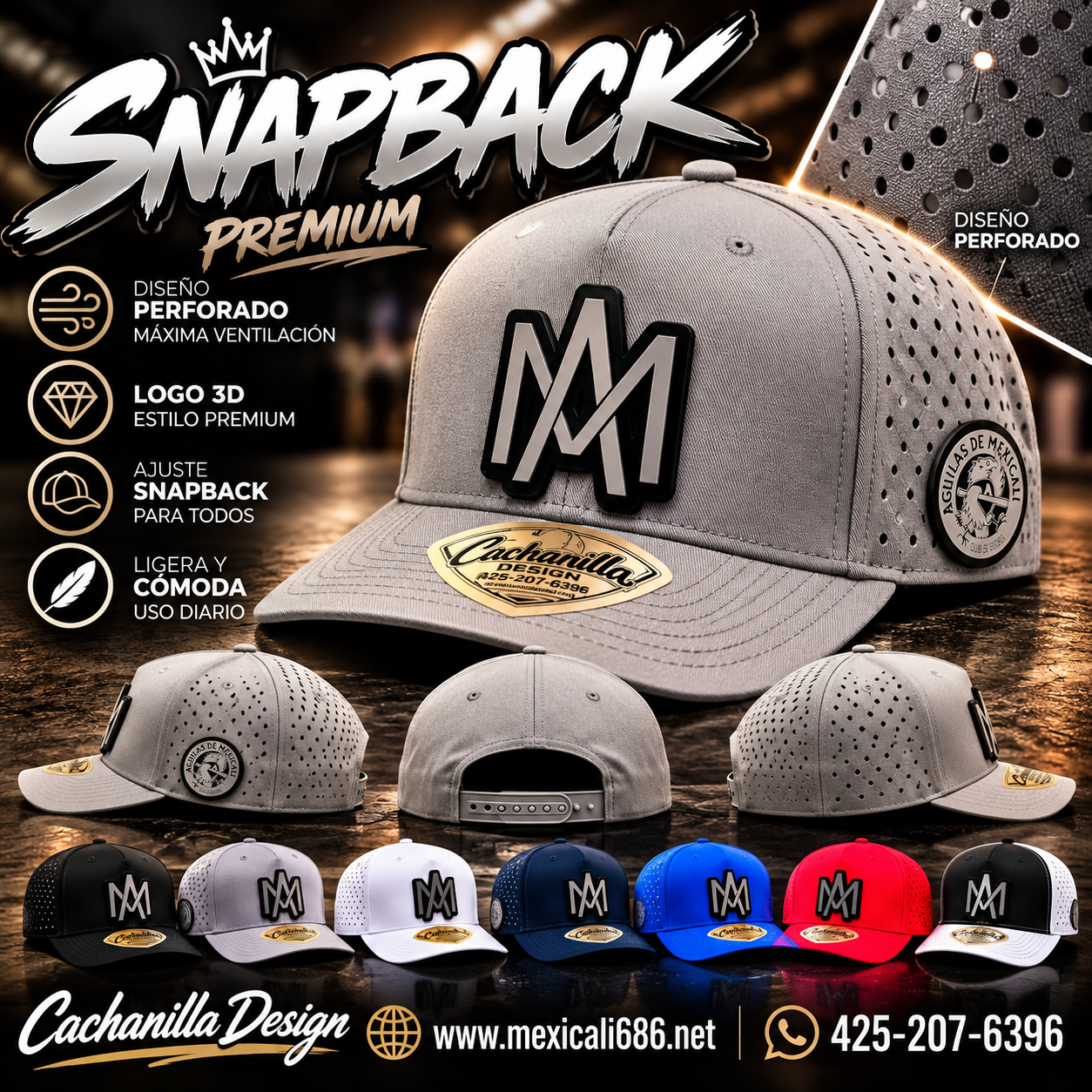 Gorra AN Gris