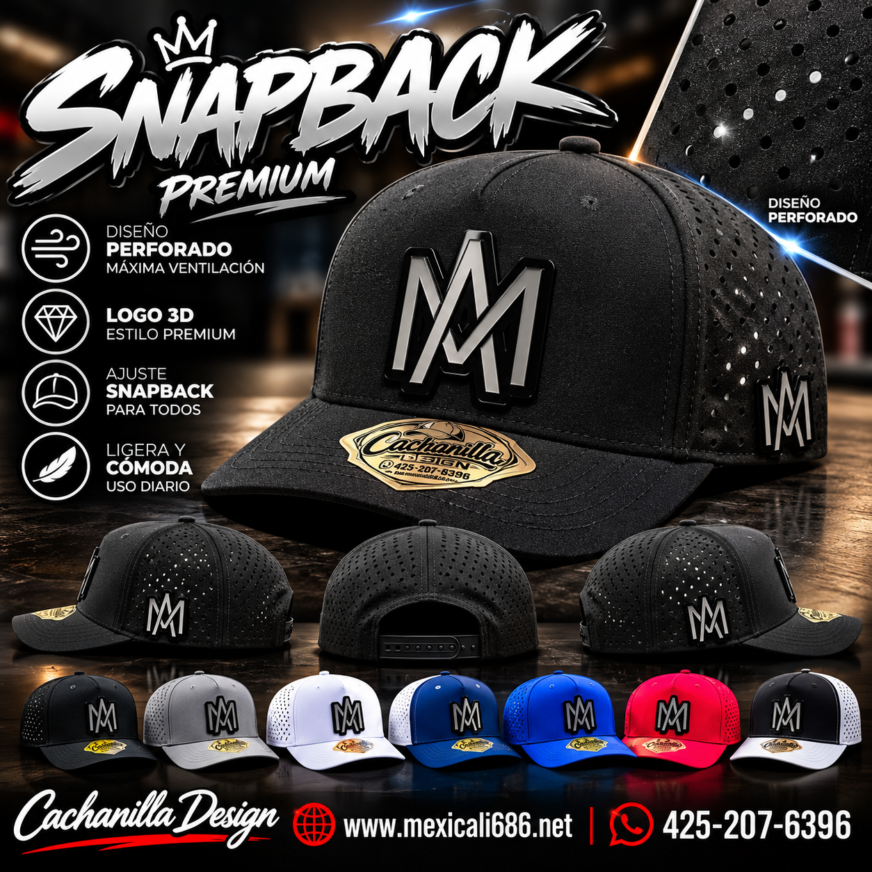Gorra AN Negra