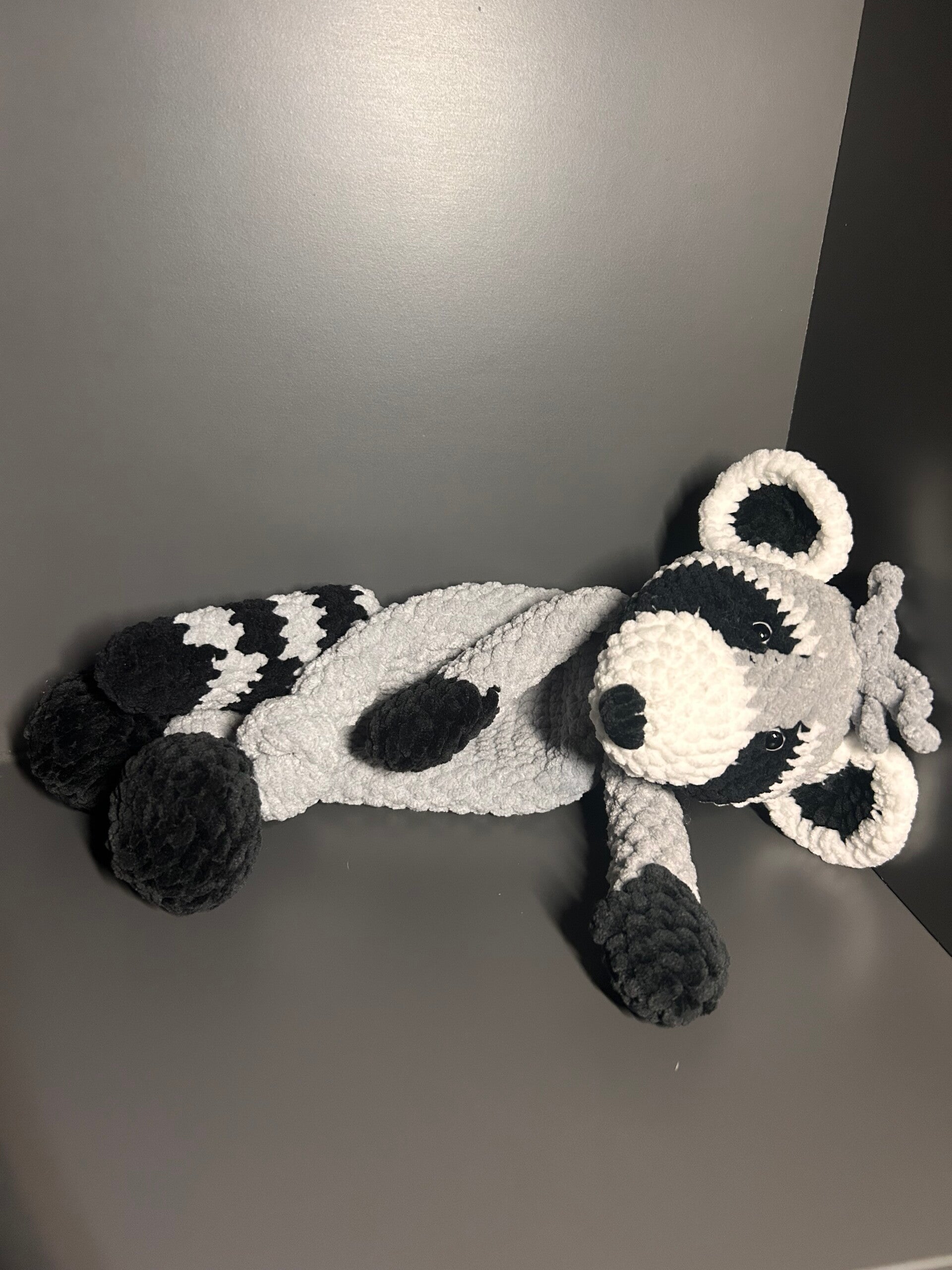 Schmuse Waschbär-Bruno