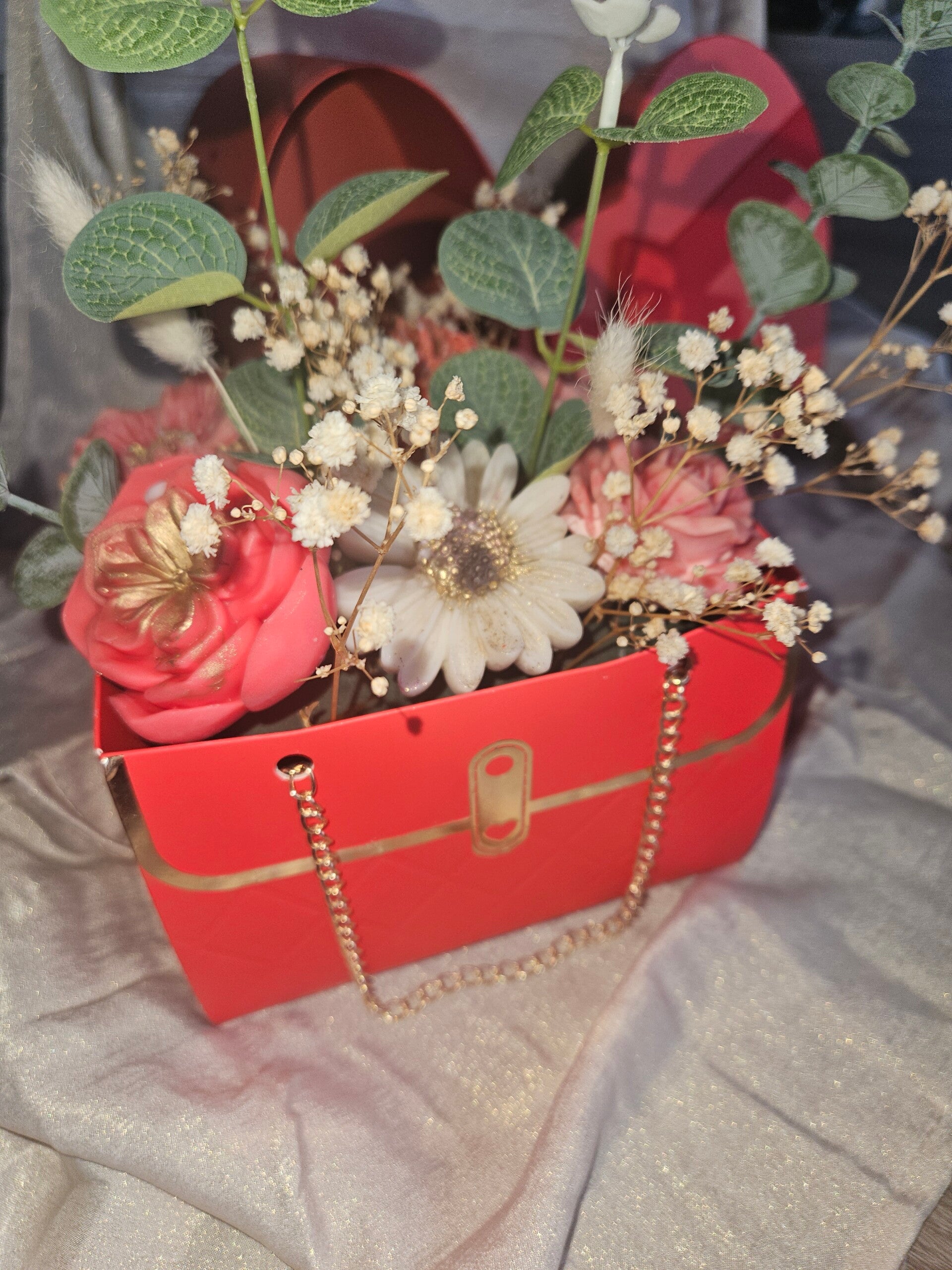 Panier fleuri senteur seduction