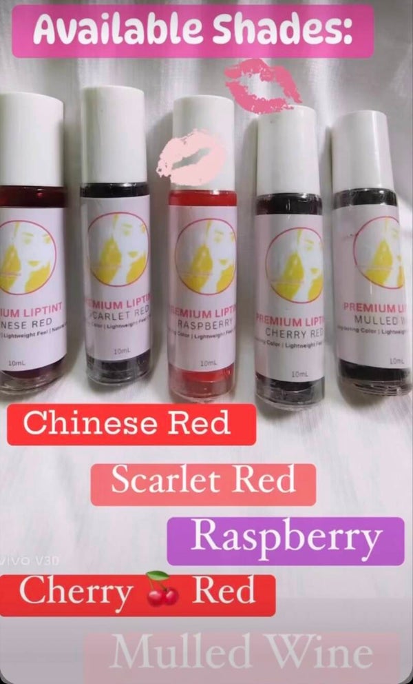 Premium Liptint Cherry Red