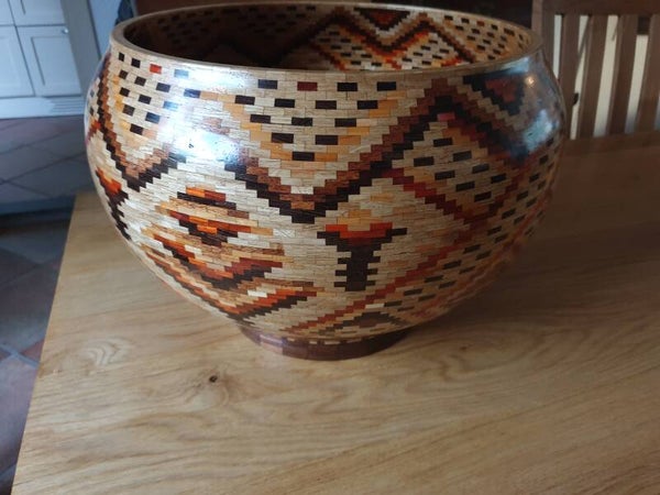 grote houten schaal