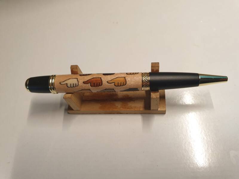 Een positieve pen.