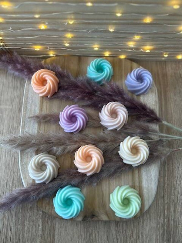 Fondant parfumé spirale