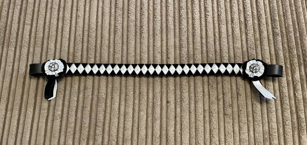 15.5” Black/White Ribbon