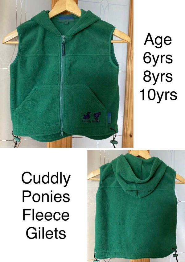 Child’s Cuddly Ponies Fleece Gilets