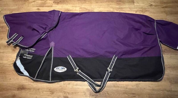 6’3” Purple Weatherbeeta Comfitec Dynamic Plus Detach a Neck Turnout Medium/Lite