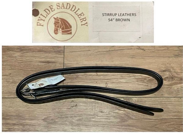 Flyde Saddlery Stirrup Leathers, new