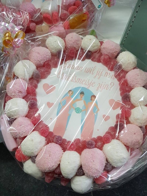 Snoeptaart met hostie