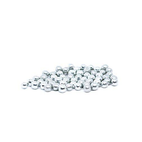 Suikerparels zilver metallic 195GR