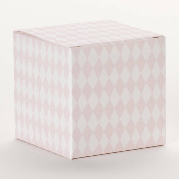 Kubus vichy roze-wit (715.067)