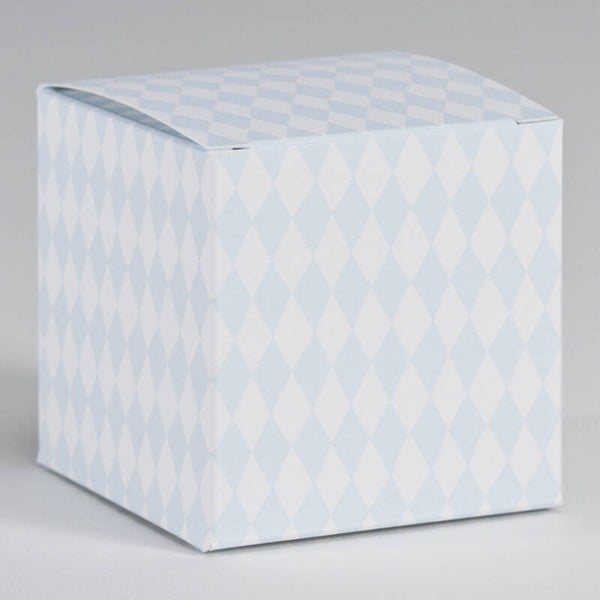 Kubus vichy blauw (716.065)