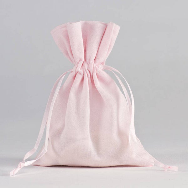 Stoffen zakje roze 791.105