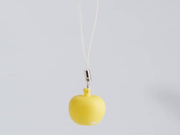 Pom geel minihanger