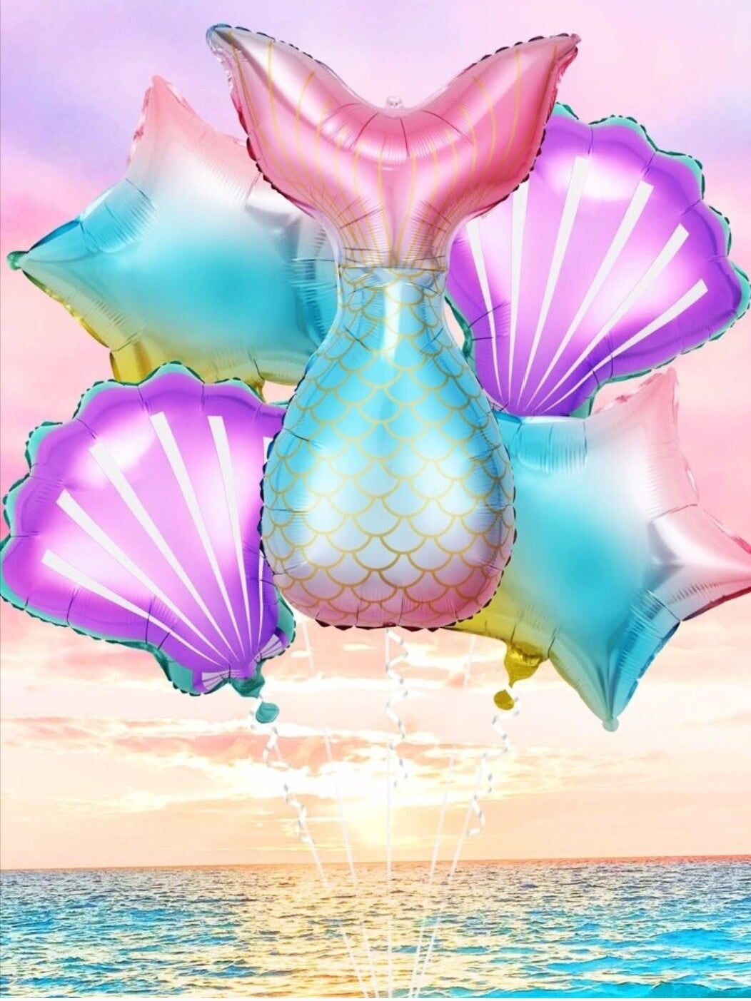 Mermaid ballonnenset 1
