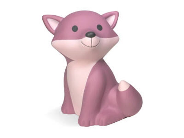 Vosje Cesar spaarpot framboise