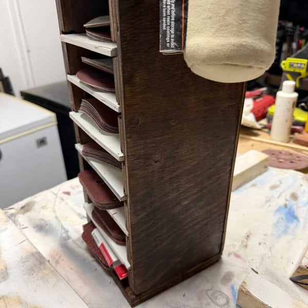 Sandpaper Rack