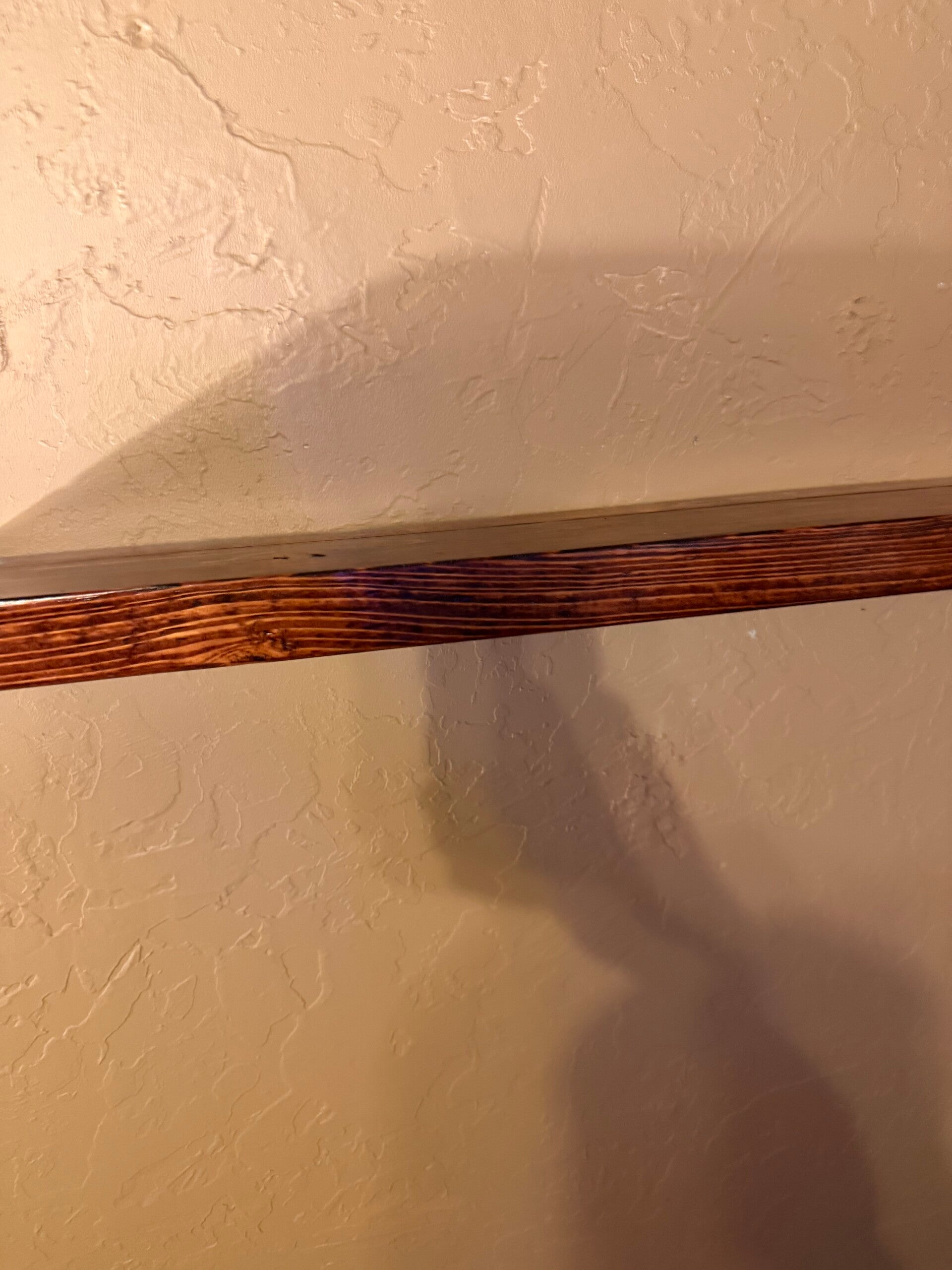 36" floating shelf