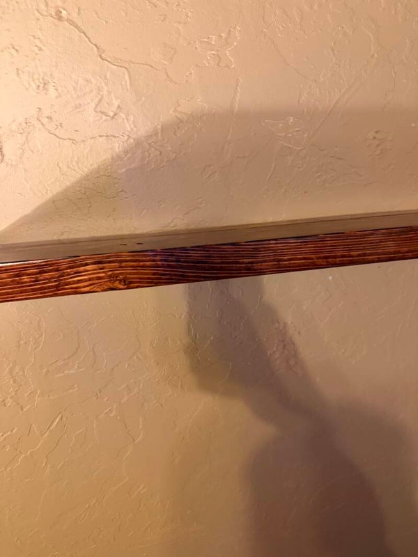 36" floating shelf