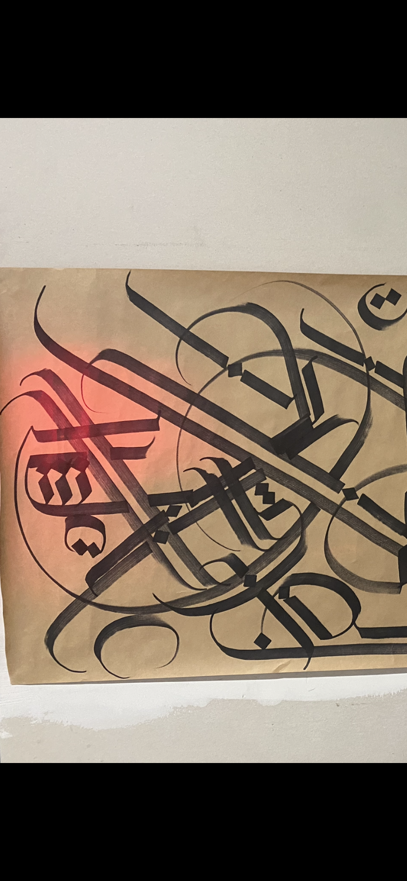 GRAFFITI PRINT IN FRAME
