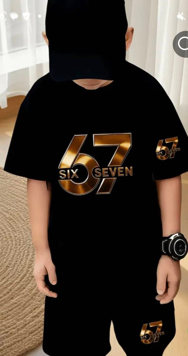 Goud zwart 67 set