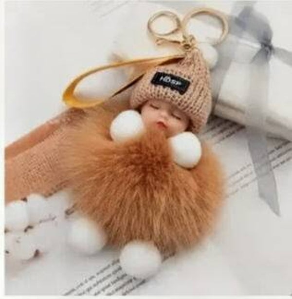 Sleutelhanger Slapende baby