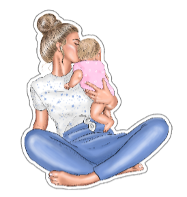 Diecut baby jente