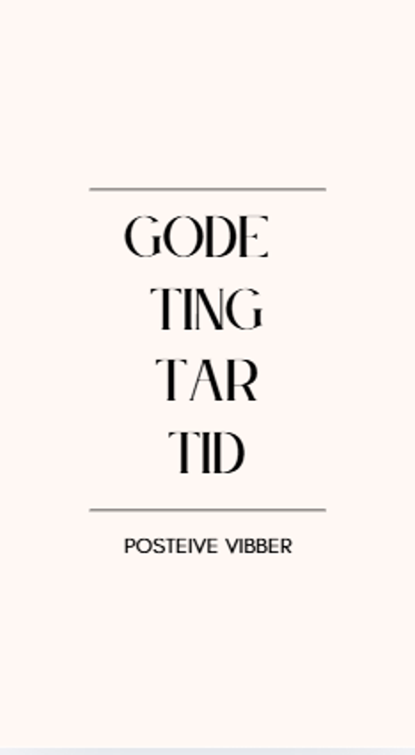 Gode ting personal rings