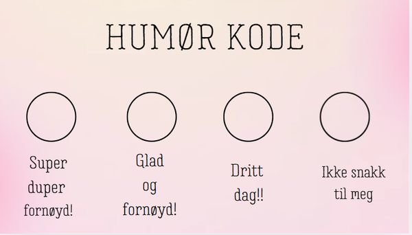 Humør tracker/ icon