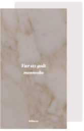 Vær ett godt menneske