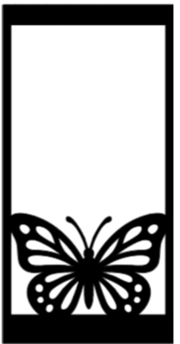 Sommerfugl vinyl dashboard