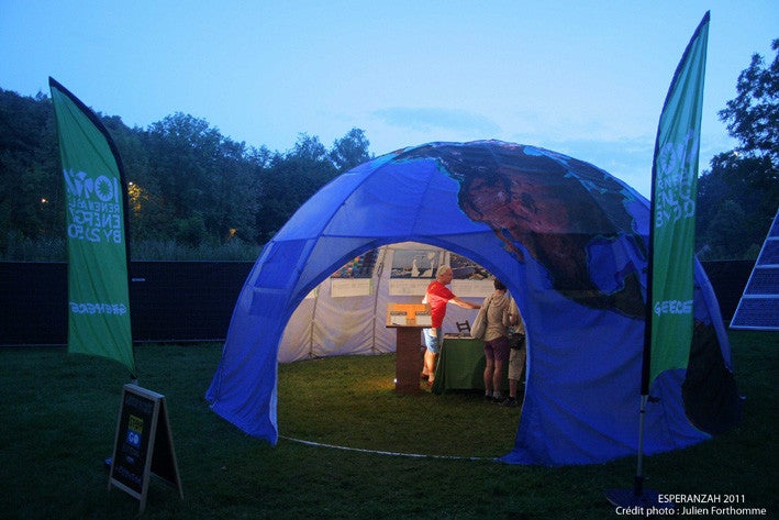 dome koepel tent voor evenementen