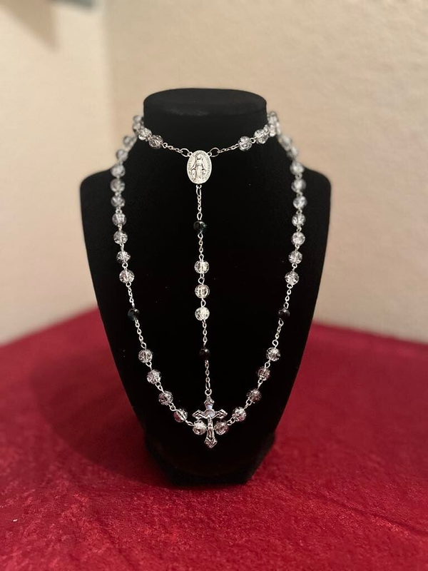 Glass Beads Rosary