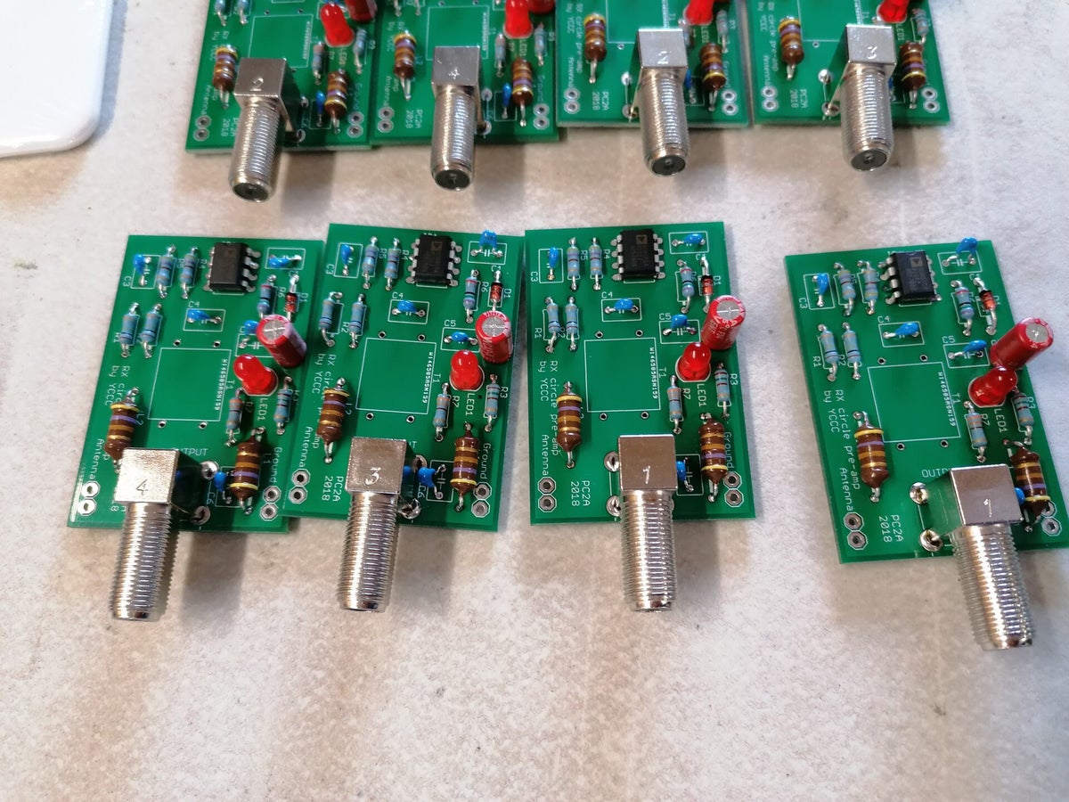 Antenna RX amp / Assembling the PCB’s / 9 circle RX array (2020/21) / 9 ...