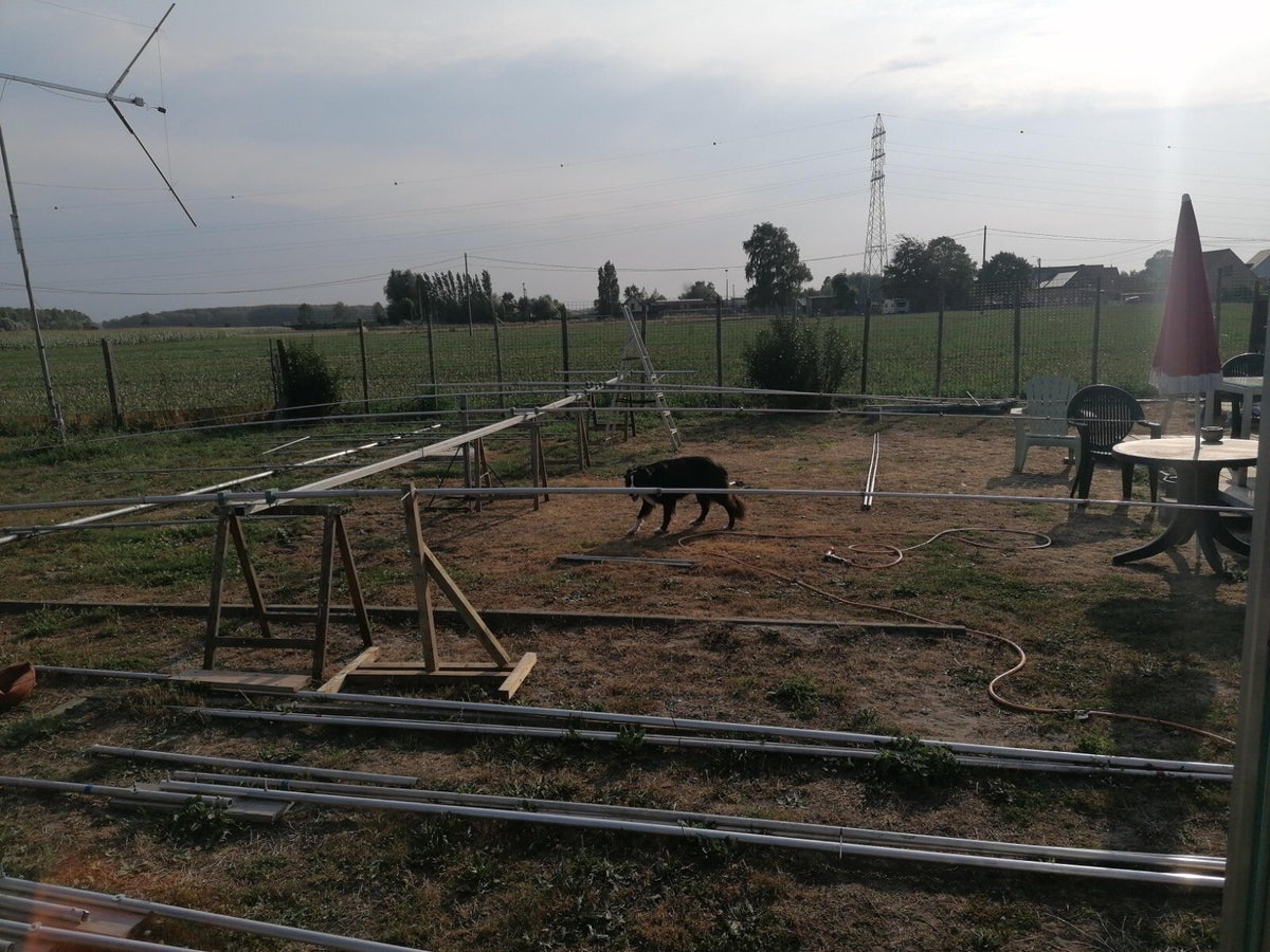 5 element 20m OP-DES Yagi / Big HF upgrade / HF TX antennas | ON7MV