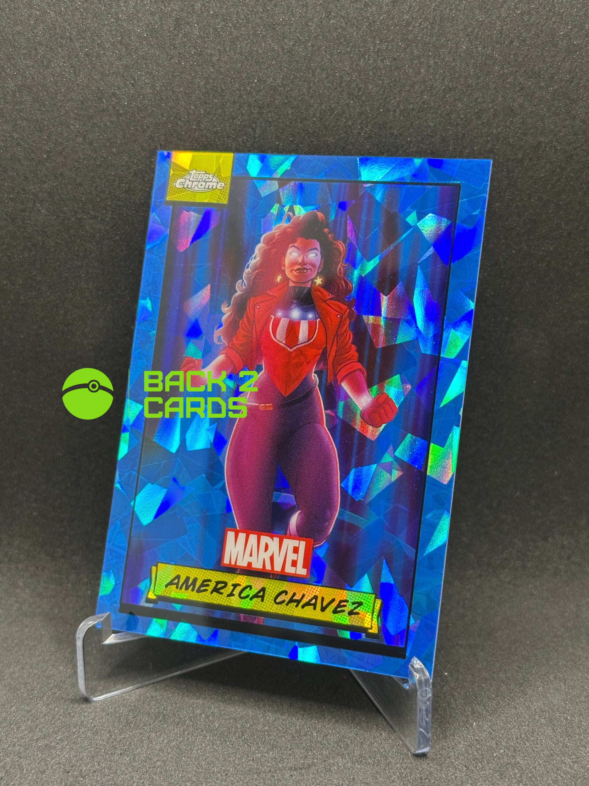 American Chavez No. 66 Blue Sapphire