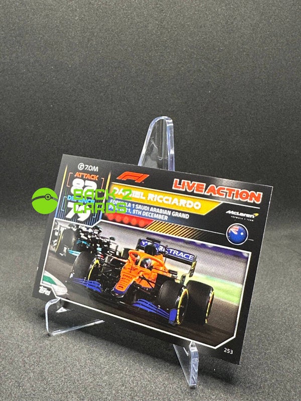 253 - Turbo Attax F1 2022 - Live Action - Daniel Riccardo