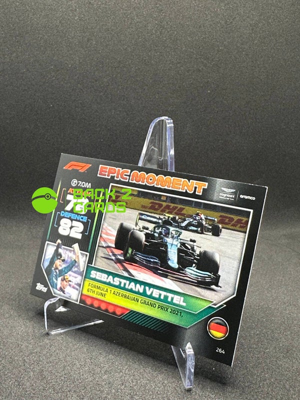 264 - Turbo Attax F1 2022 - Epische Momente - Sebastian Vettel