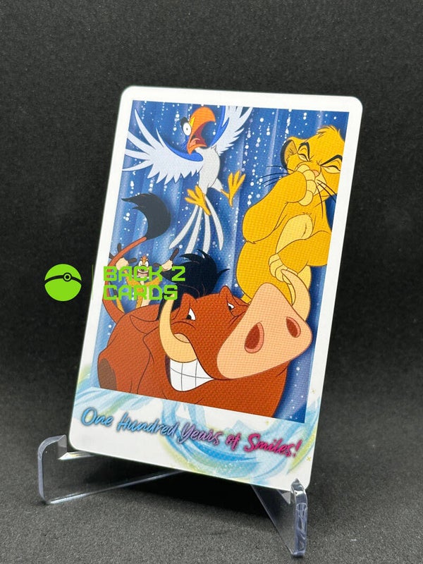 Disney 100 Wonder Bandai Carddass - One hundred years of smiles! "Lion King"